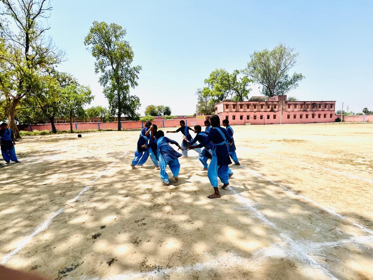 चिलचिलाती घूप में भी खिलाड़ियों ने दिखायी प्रतिभा