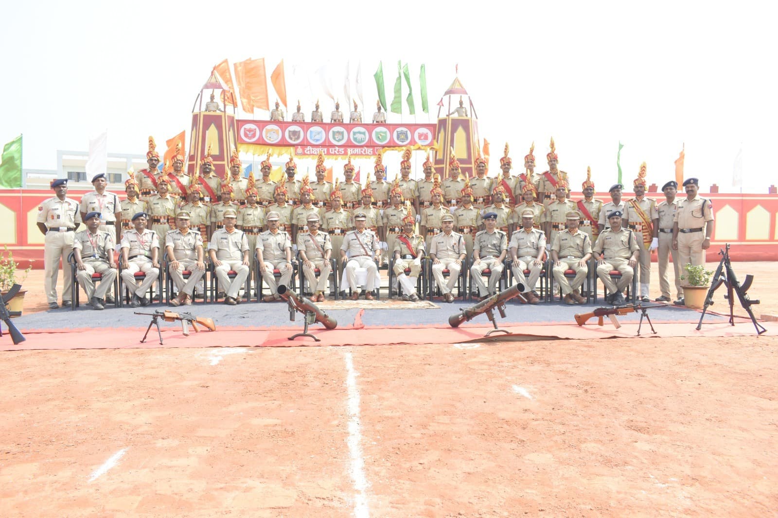 33 नव प्रशिक्षुओं ने पूरी की बुनियादी सैन्य शिक्षा