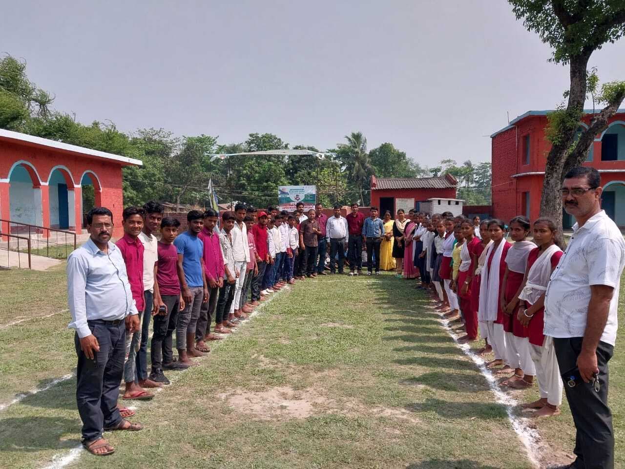 कई प्रकार के खेल का हुआ आयोजन, सफल प्रतिभागी प्रखंड स्तरीय प्रतियोगिता में होंगे शामिल