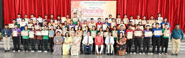 Bokaro News: झारखंड की पारंपरिक पाटकर चित्रकला की बारीकियों से अवगत हुए विद्यार्थी