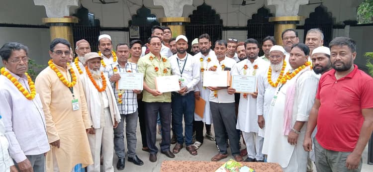Bokaro News : गैसिया जामा मस्जिद कमेटी का चुनाव संपन्न