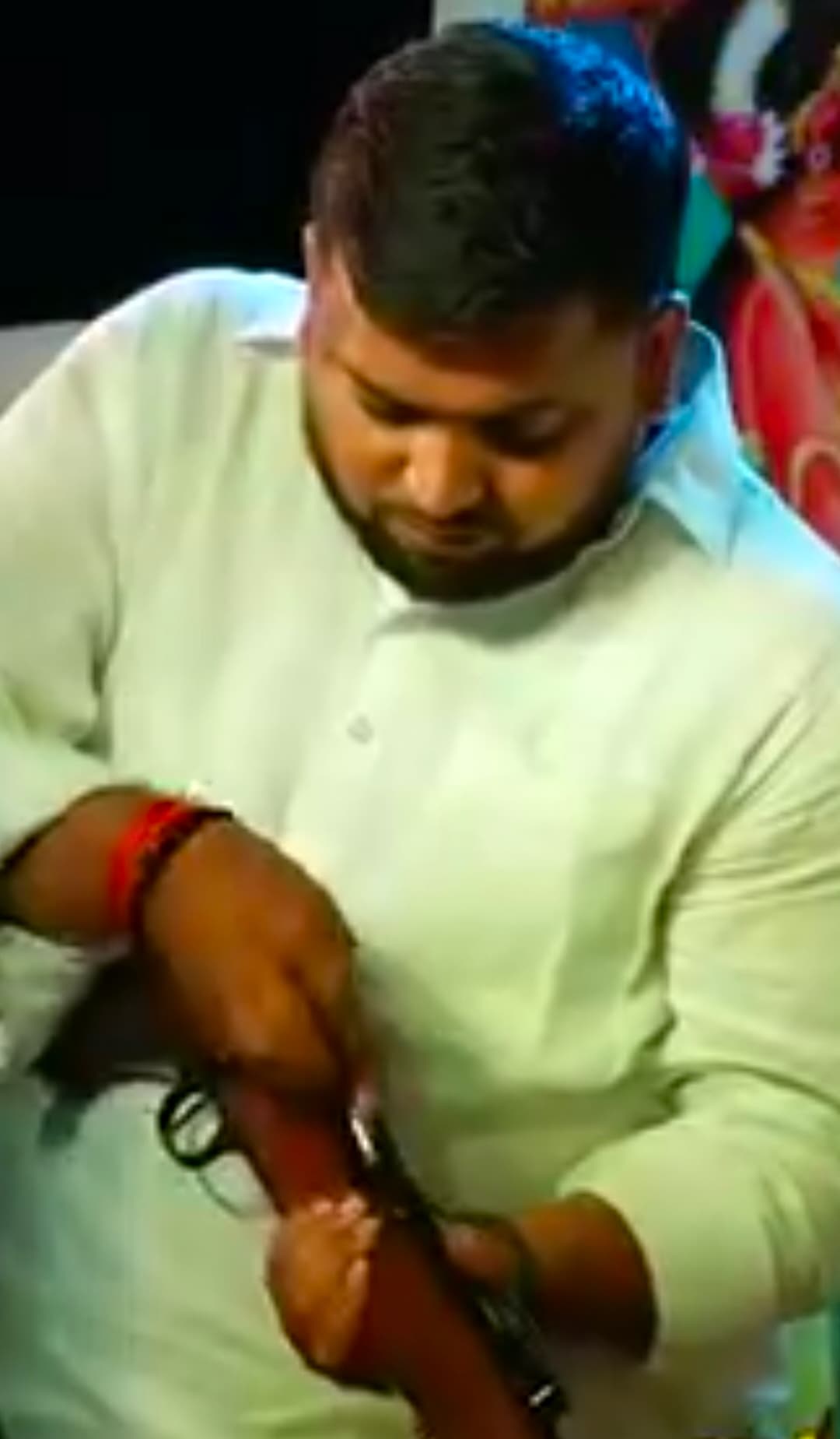 तिलक समारोह के दौरान फायरिंग, वीडियो वायरल