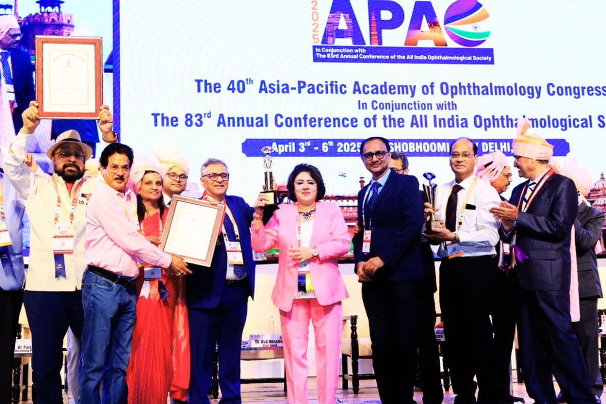 झारखंड नेत्र सोसाइटी देश में बेस्ट, 500 सदस्यों वाले समूह में लगाातर तीसरी बार जीता पुरस्कार