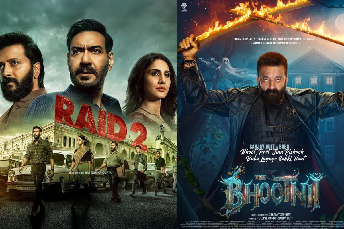 Raid 2 vs The Bhootnii box office collection day 1 Raid 2 vs The Bhootnii box office collection day 1