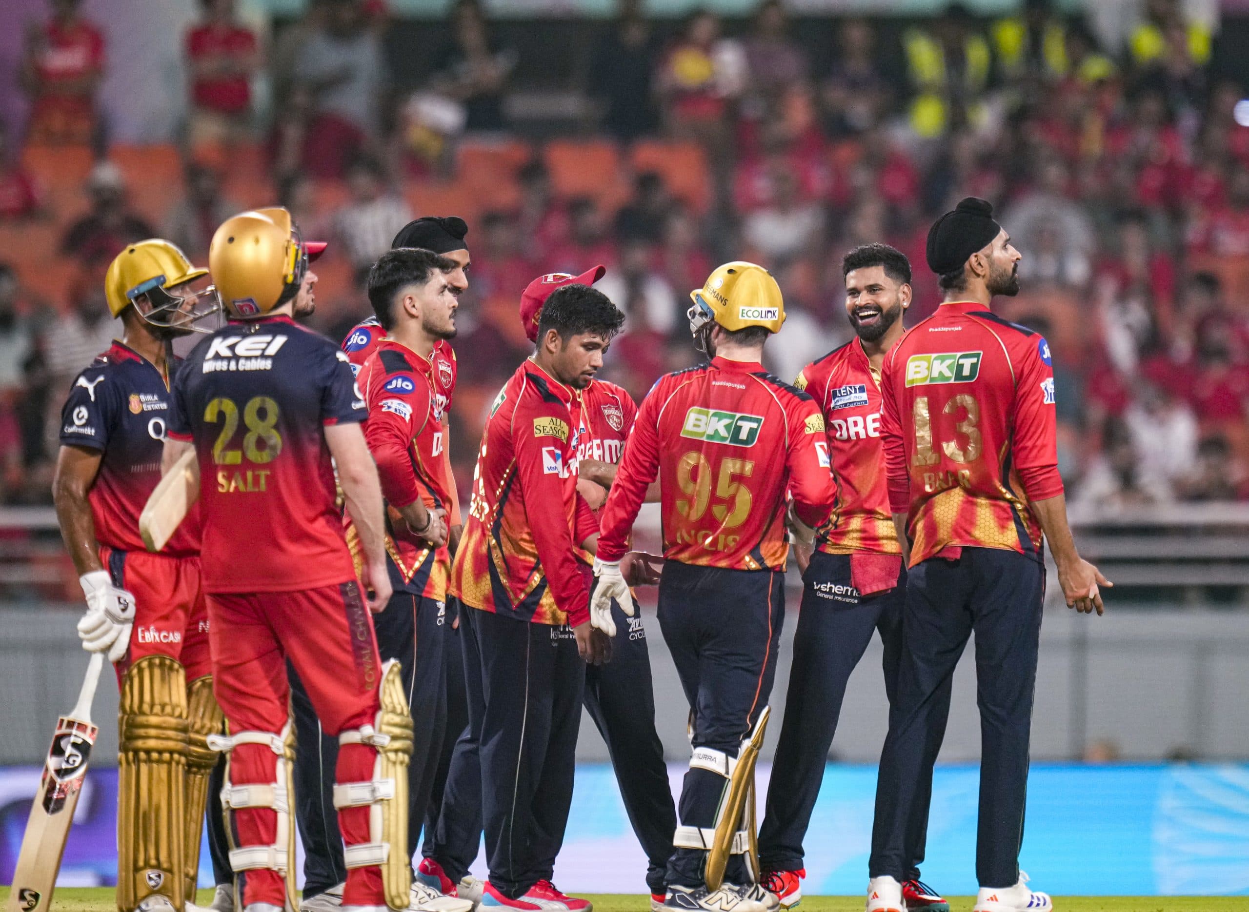 IPL 2025 Q1: PBKS vs RCB Top Moments.