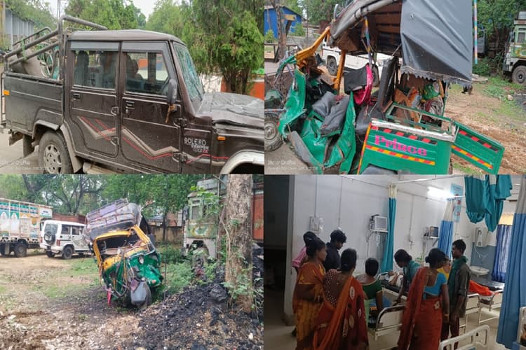 Accident in Koderma: तेज रफ्तार बोलेरो पिकअप की टक्कर से हवा में उछला ऑटो, दो मजदूरों की मौत, 7 गंभीर