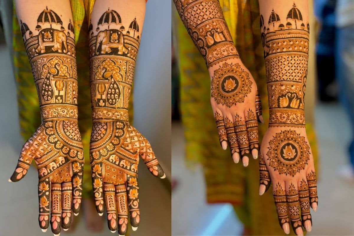 Unique Mehndi Design: प्यार और परंपरा का संगम, ब्राइडल लुक में चार चांद लगाएं ये यूनिक मेहंदी डिजाइन्स