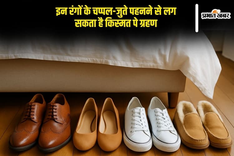 Vastu Tips: गलती से भी न पहनें ये रंग के जूते-चप्पल, वरना किस्मत को लग सकती है ग्रहण