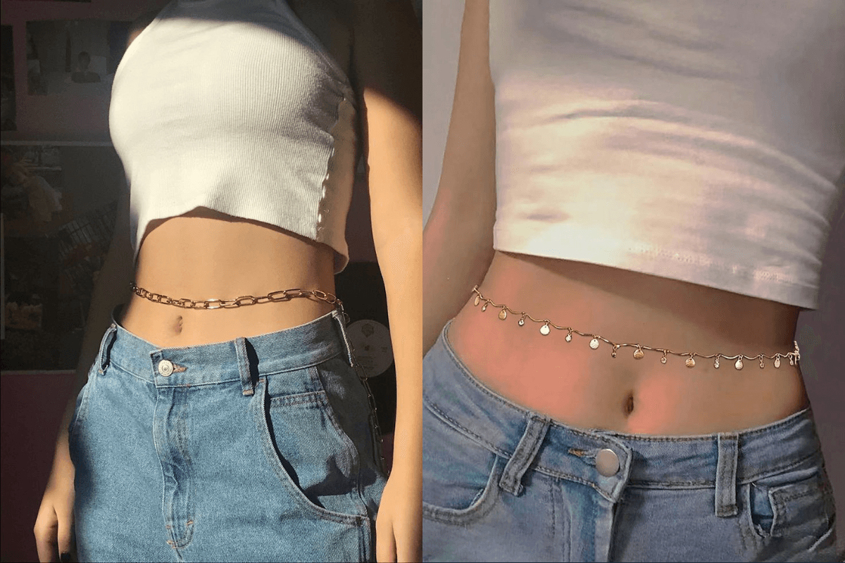 Classy Belly Chain Designs