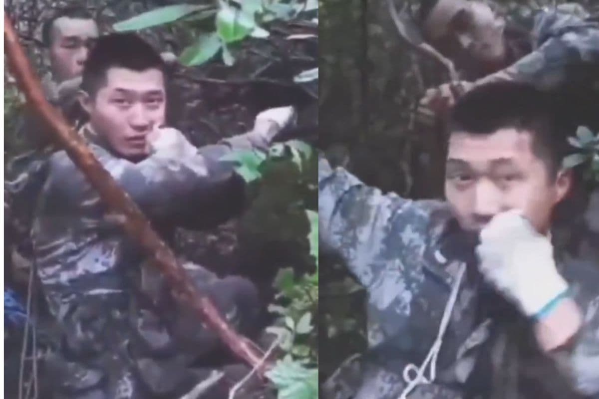 Indian Army Caught Two Chinese Soldiers: इंडियन आर्मी ने चीन के 2 सैनिकों को पकड़ा, मुंह में दबाए थे ग्रेनेड बम, देखें वीडियो