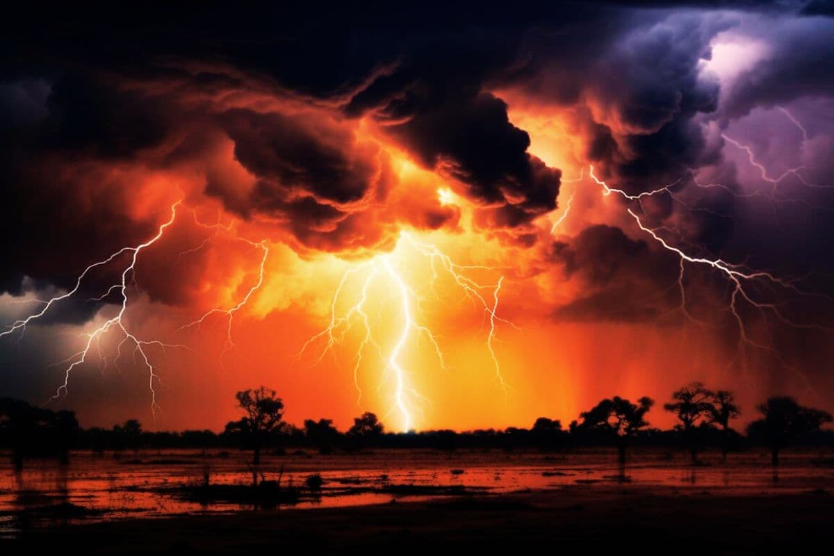 6 मई तक उत्तर-पश्चिमी भागों को छोड़ पूरे झारखंड में वज्रपात का येलो अलर्ट