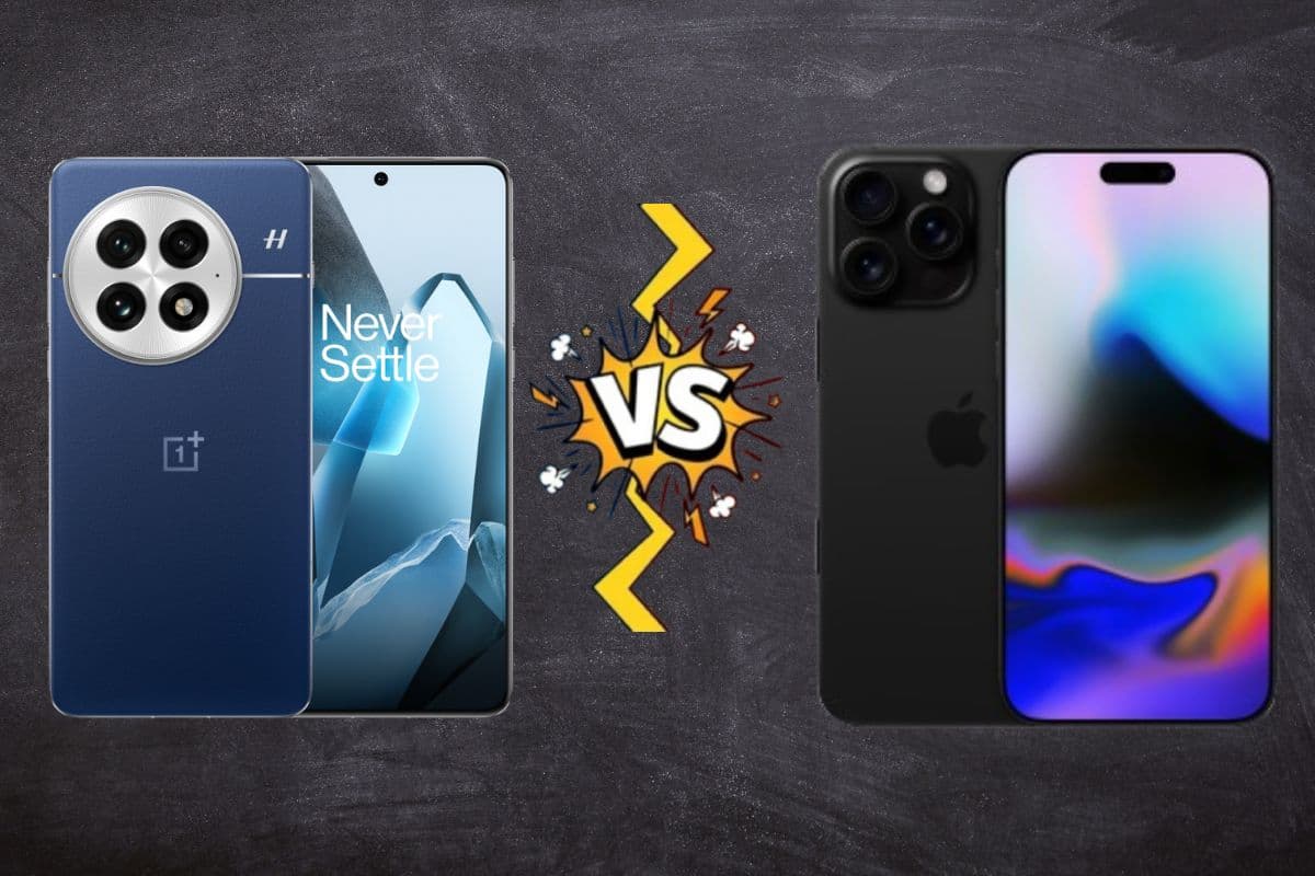OnePlus 13 vs iPhone 16 Pro Max OnePlus 13 vs iPhone 16 Pro Max
