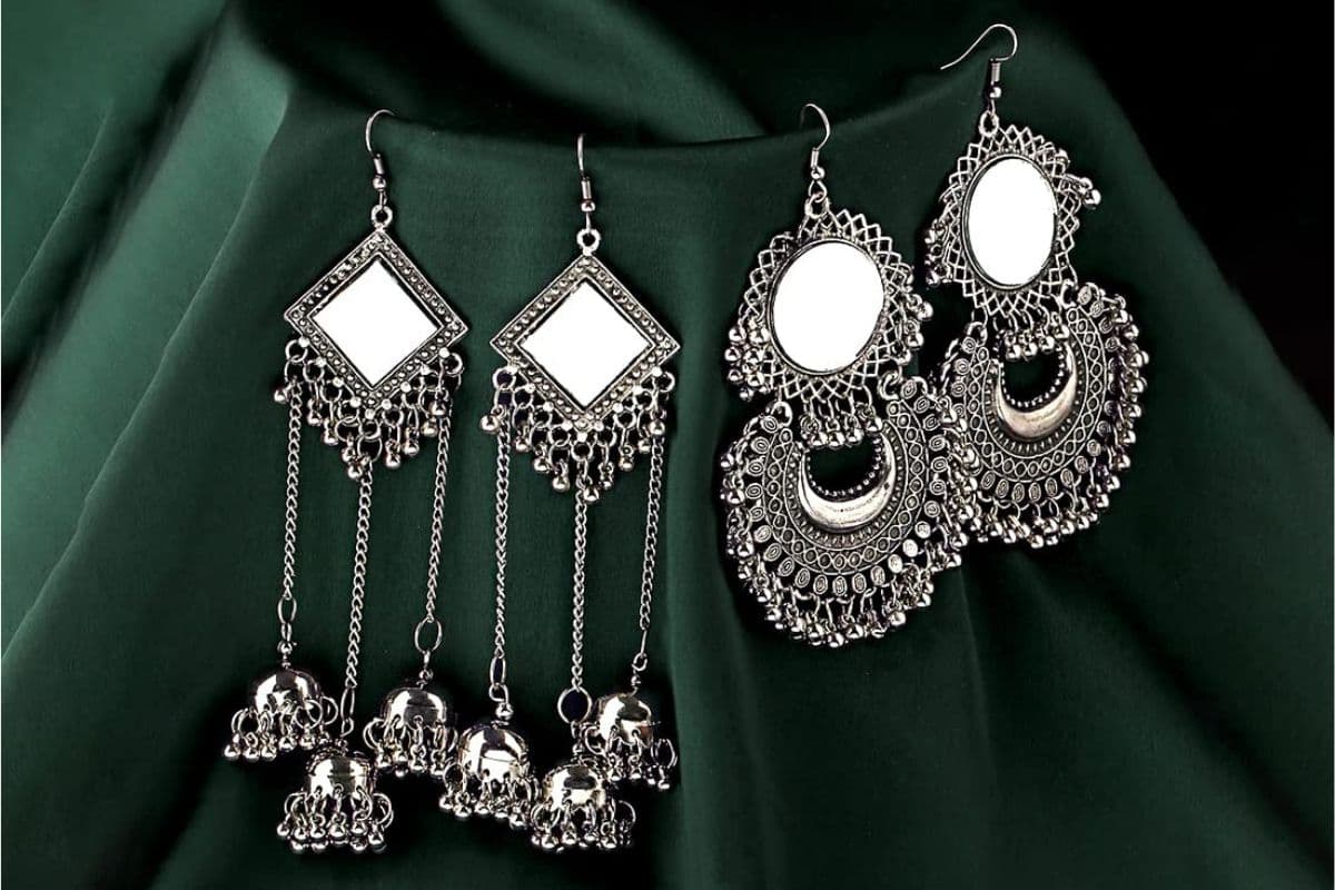 Oxidised Silver Earrings: कॉलेज गर्ल्स से लेकर दुल्हनों तक,सब पर जचेगें ये ट्रेंडी ऑक्सिडाइज्ड सिल्वर झुमके