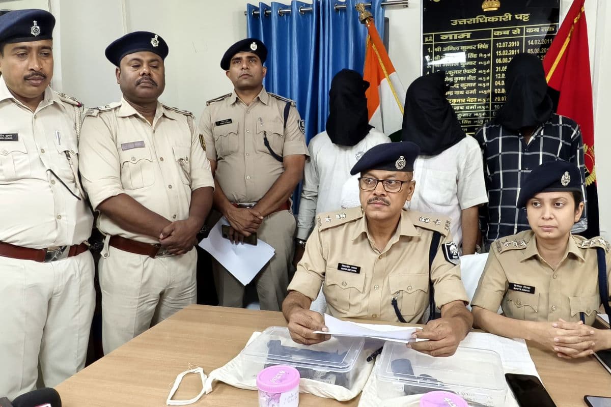 मुजफ्फरपुर: संजय चौधरी को भाड़े के शूटर ने मारी थी गोली, गिरोह के तीन शातिर हथियार समेत धराए