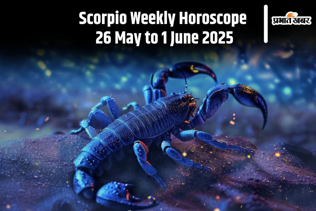 Scorpio Weekly Horoscope 26 May to 1 June 2025 in Hindi Scorpio Weekly Horoscope 26 May to 1 June 2025 in Hindi