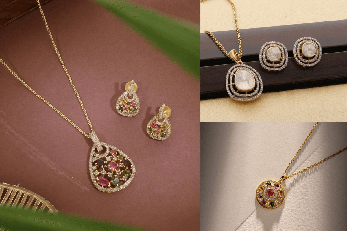 Simple Pendant Chain: Wedding Outfit के साथ खूब जचेंगी ऐसी सिंपल पेंडेंट चेन डिजाइन्स