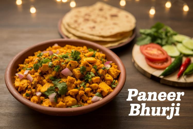 Paneer Bhurji Recipe : खाने और स्वाद में लगेगी टेस्टी ये पनीर भुर्जी, जानें विधि