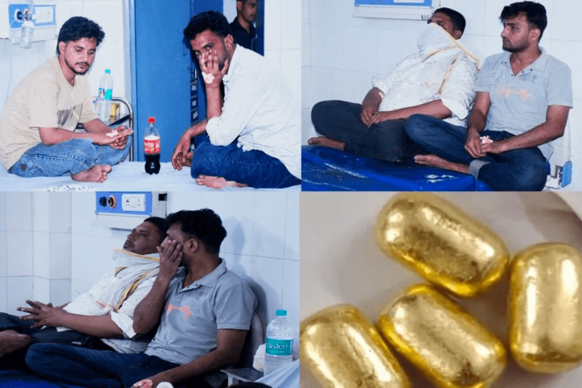 दिल्ली एयरपोर्ट से निकले 'सोने के आदमी', मुरादाबाद में पकड़ी गई करोड़ों की तस्करी!