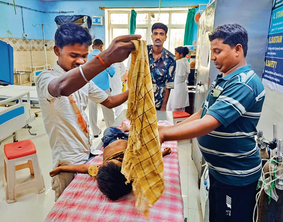 दयालीबीघा गांव के पास टैंकलॉरी ने बच्चे को कुचला, मौत