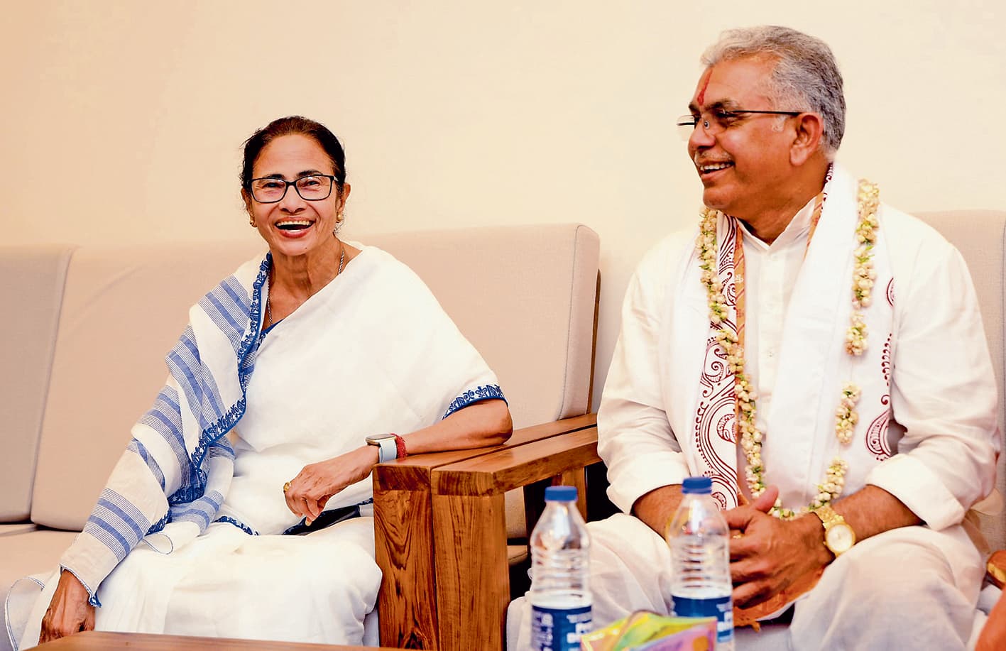 दिलीप घोष और ममता की मुलाकात से भाजपा में विवाद