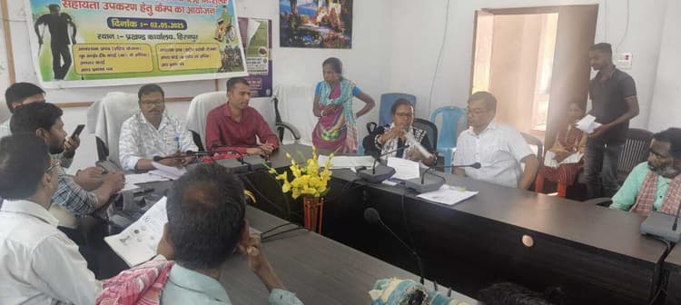 शिविर में 39 लोगों की हुई निशुल्क स्वास्थ्य जांच