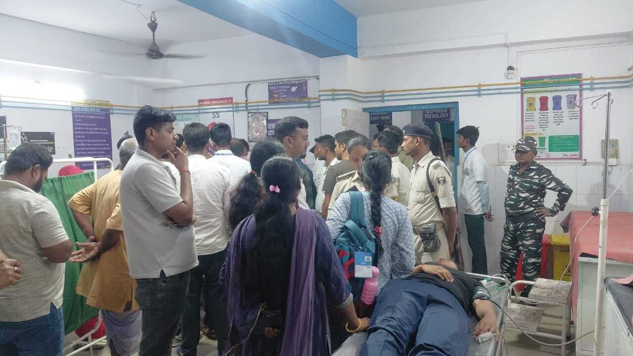 चिकित्सक और बीएमपी जवान के बीच हुई झड़प