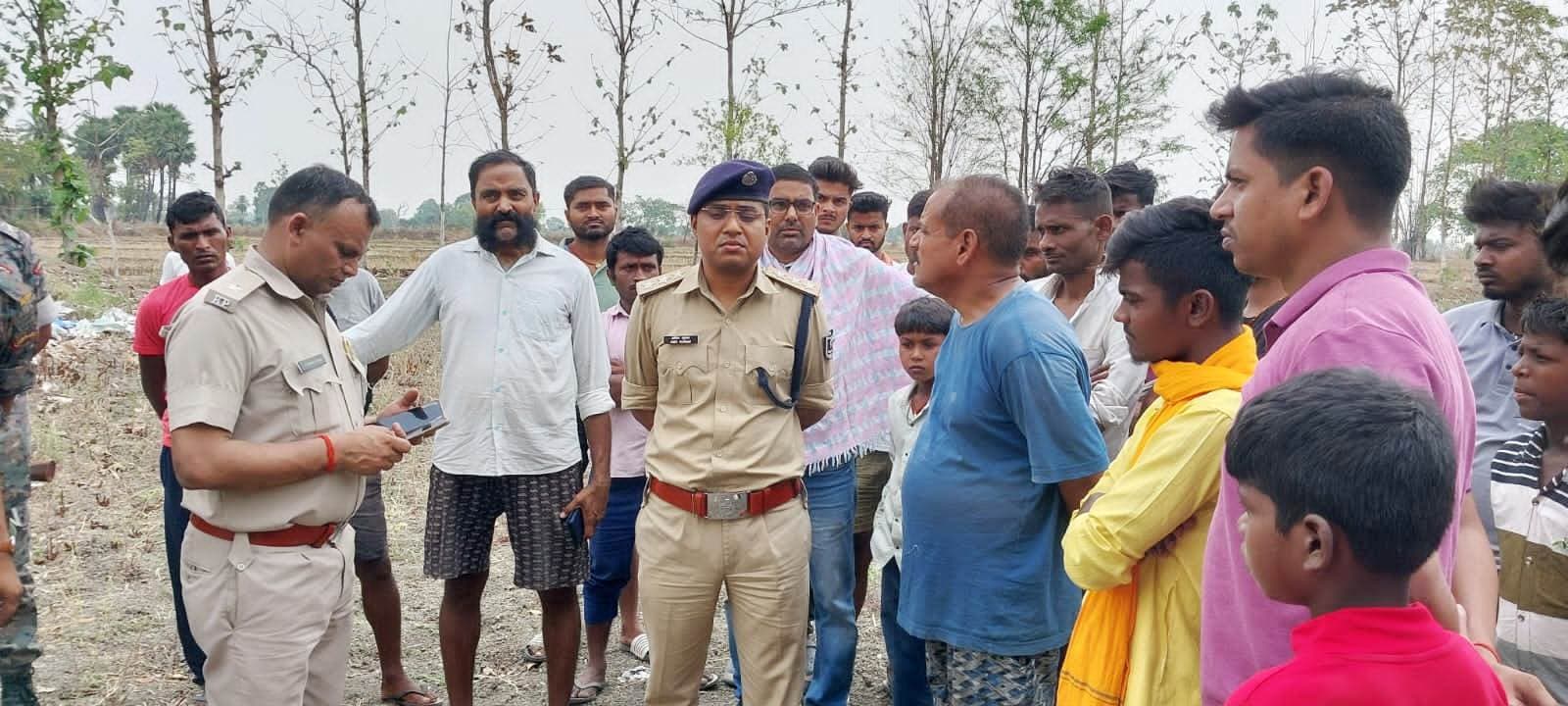 बीबीपुर गांव में अधेड़ की संदिग्ध मौत, हत्या की आशंका