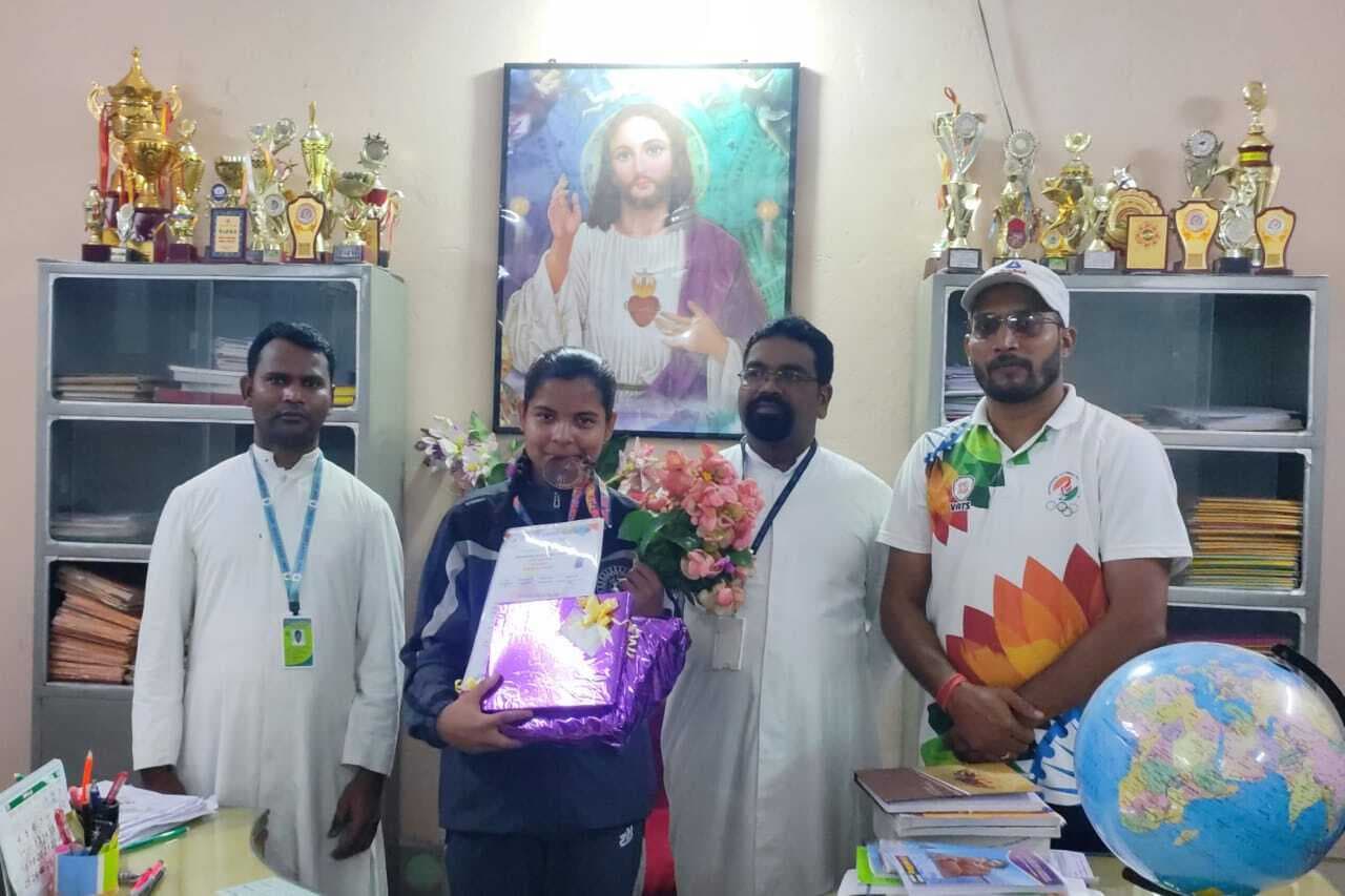 जामताड़ा की प्राची ने गतका आर्ट में जीती कांस्य पदक