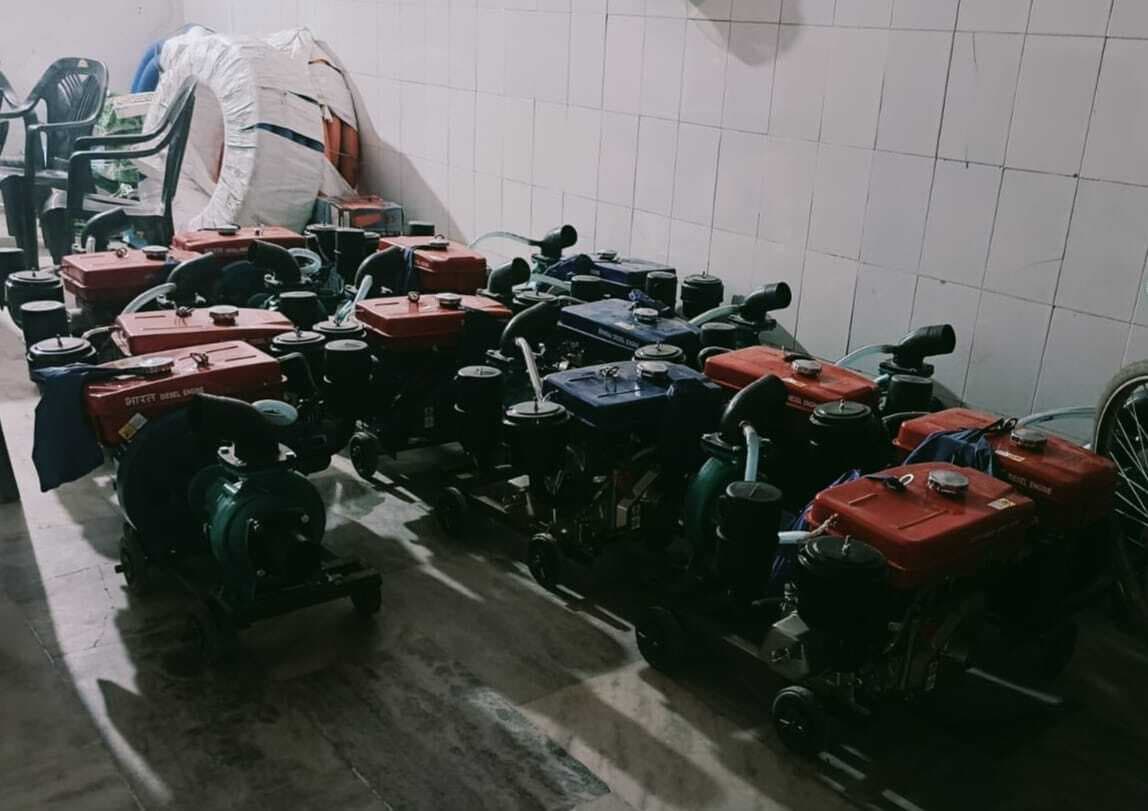 Madhubani News : जलजमाव से निपटने के लिए निगम ने की तैयारी, 15 पंप सेट की हुई खरीद