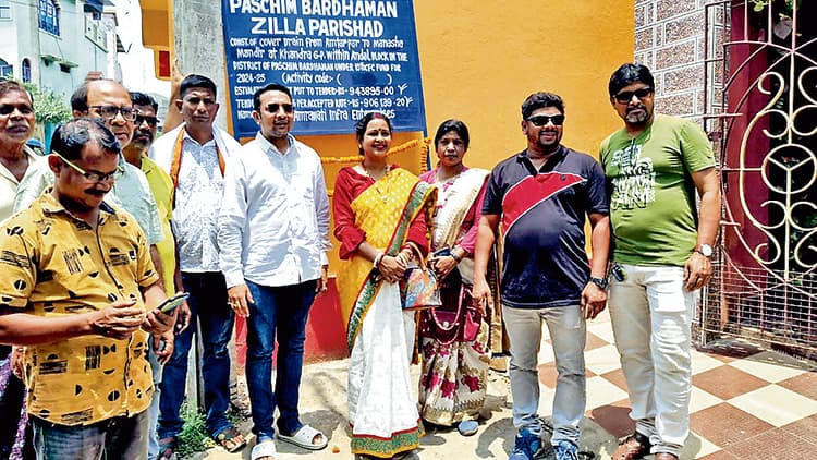 खांद्रा में हाइड्रेन के लिए हुआ शिलान्यास