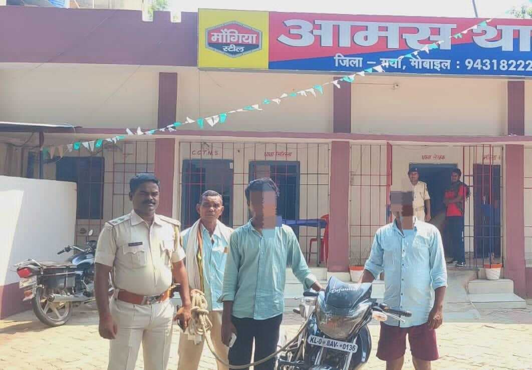 Gaya News : चोरी की बाइक के साथ पकड़ाये डुमरिया के दो युवक, भेजा जेल