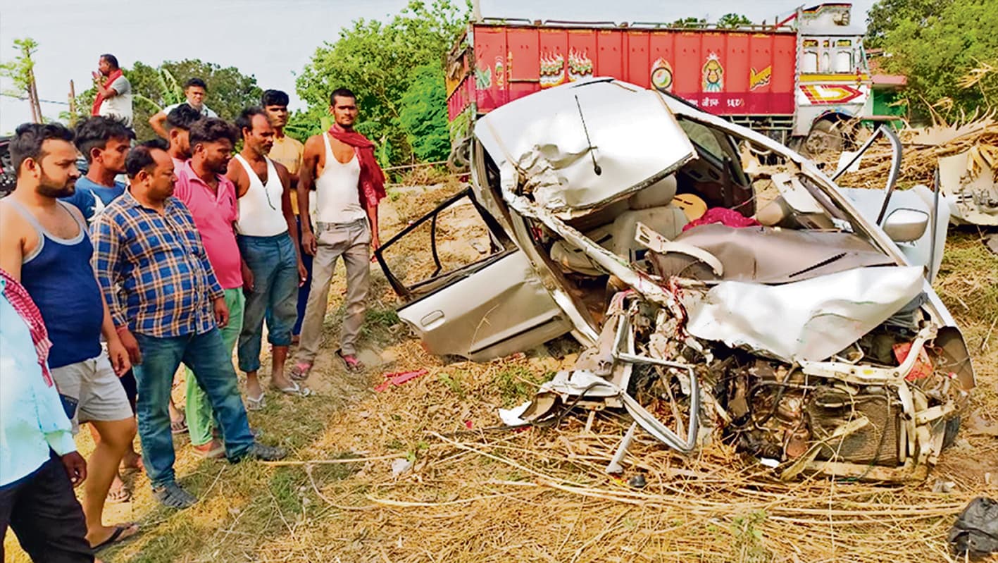 Jehanabad : जहानाबाद के दो लोगों की गोपालगंज में सड़क दुर्घटना में मौत, तीन गंभीर