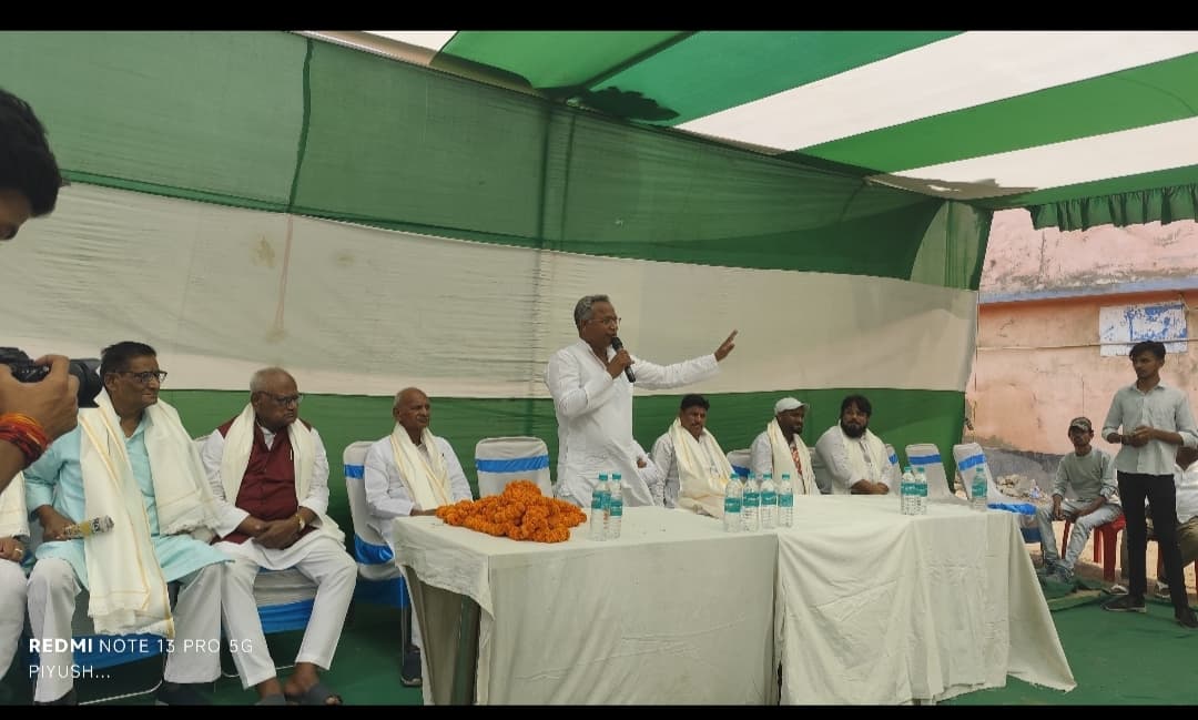 Bhagalpur news गोपाल गौशाला में मनीष वर्मा ने कार्यकर्ताओं के साथ की बैठक