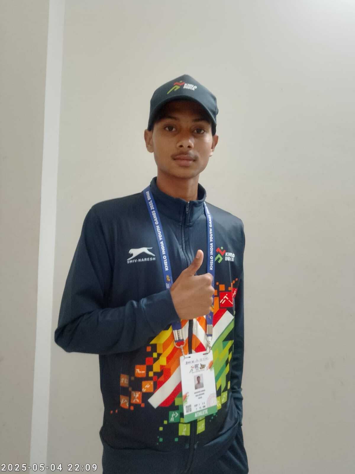 मलखंब खेलो इंडिया यूथ गेम्स के लिए घैलाढ़ का अभिषेक चयनित