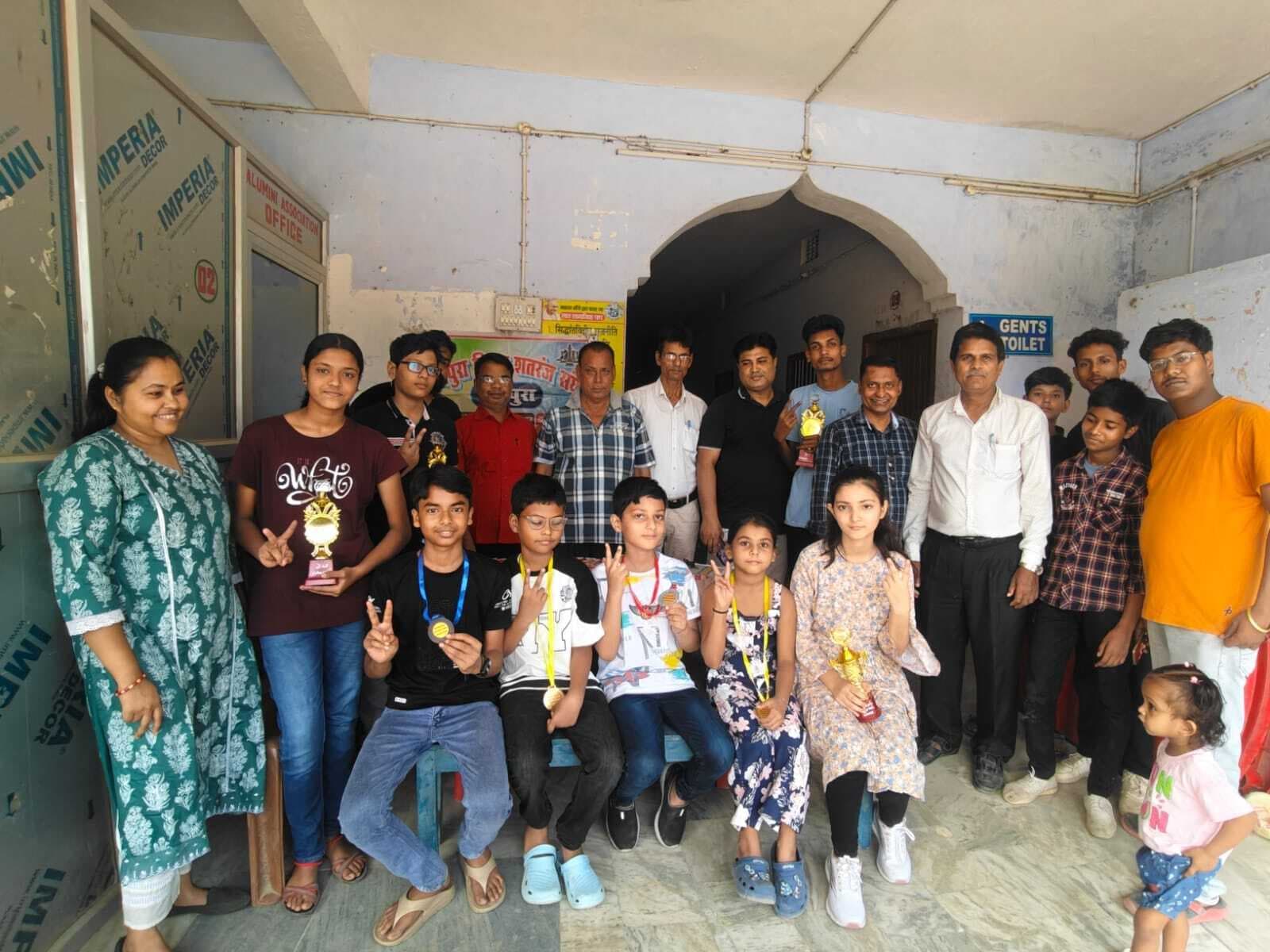 जिला शतरंज चैंपियनशिप में समीरबर्धन व केशव ने मारी बाजी