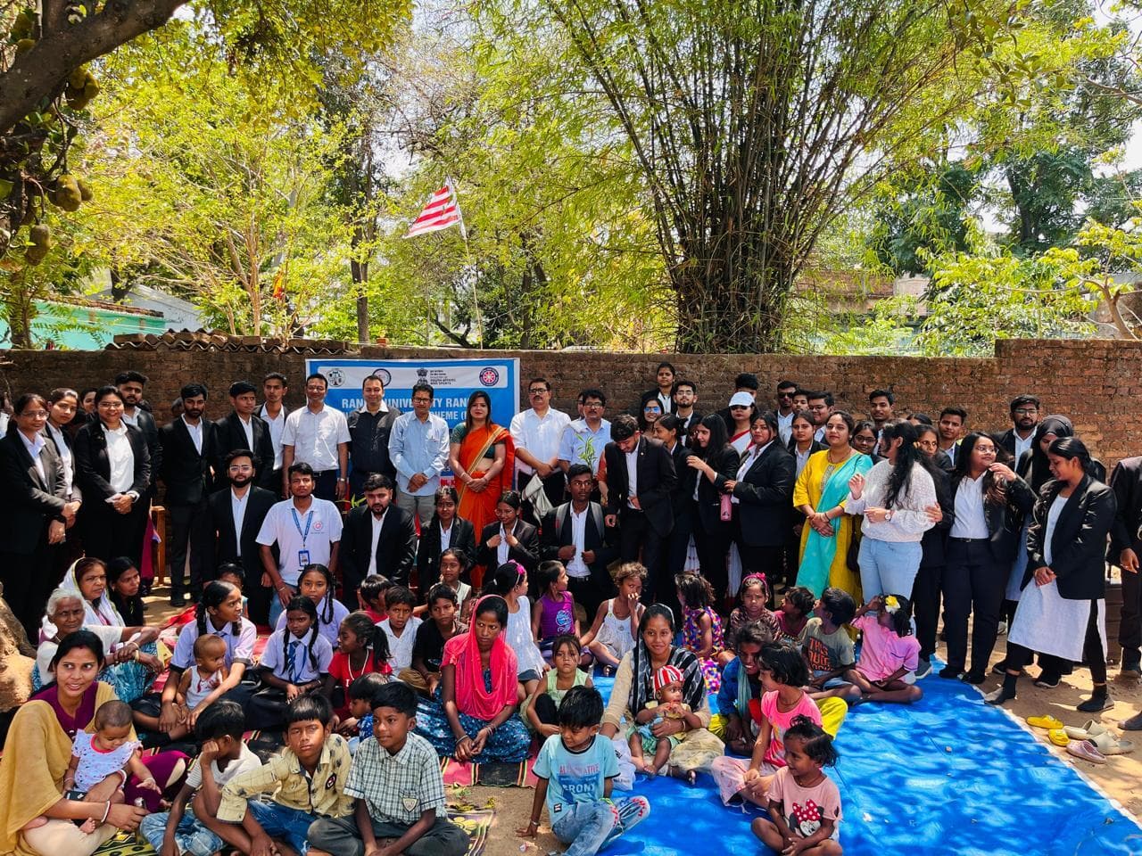 Ranchi News : रांची विवि एनएसएस का हातमा बस्ती में शिविर शुरू