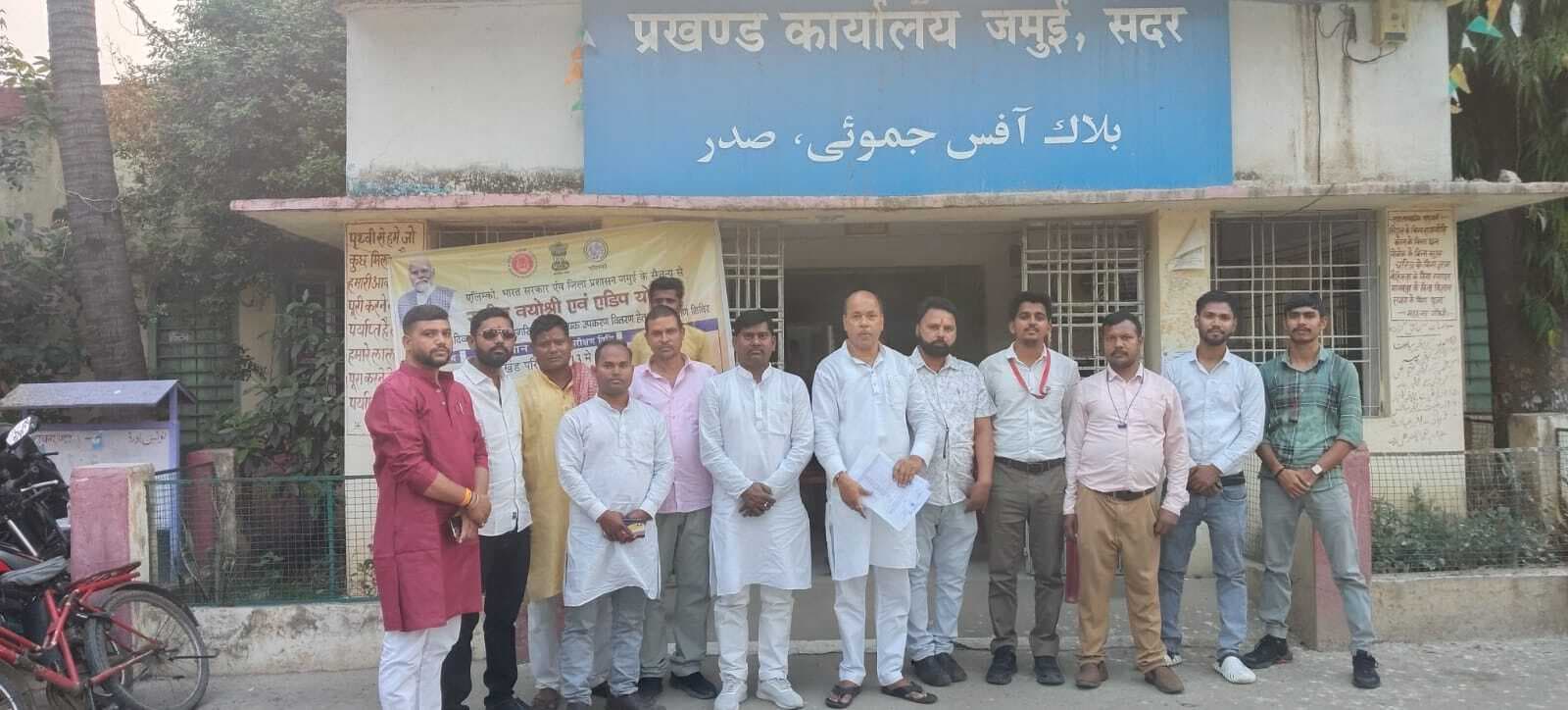 शिविर में 60 दिव्यांगों का किया गया पंजीकरण