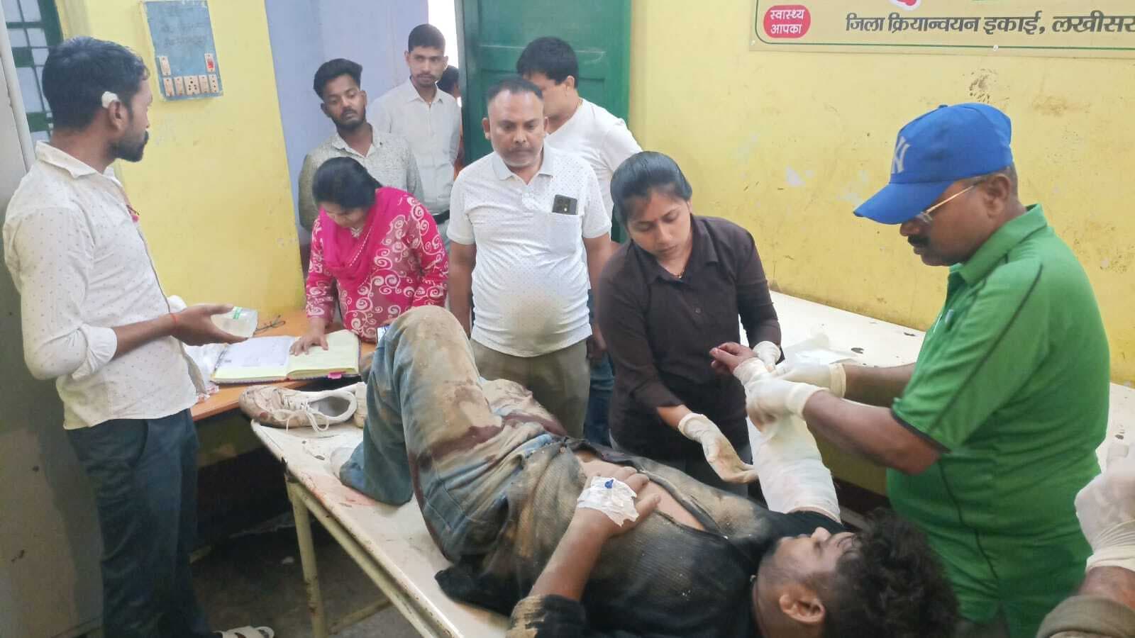 अलग-अलग सड़क हादसे दो युवक घायल, पटना रेफर