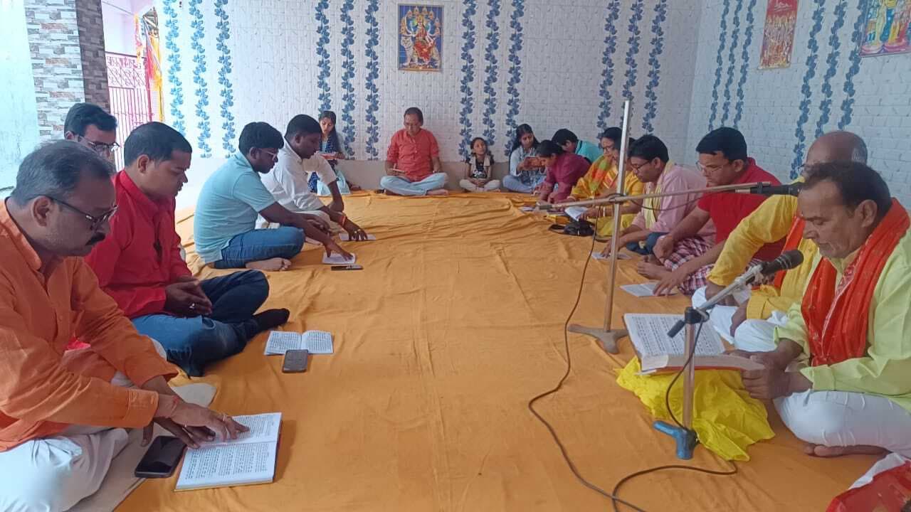 जानकी नवमी पर धतालदास ठाकुरबाड़ी में कई कार्यक्रम का हुआ आयोजन