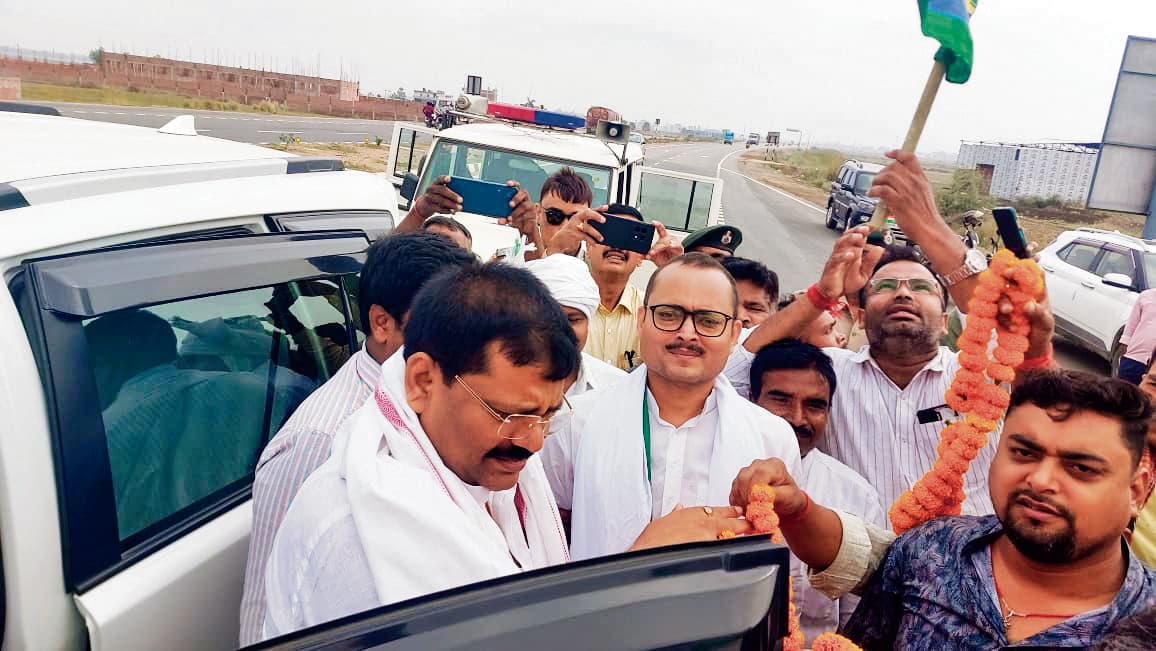 Jehanabad : जदयू के राष्ट्रीय कार्यकारी अध्यक्ष व प्रदेश अध्यक्ष का किया स्वागत