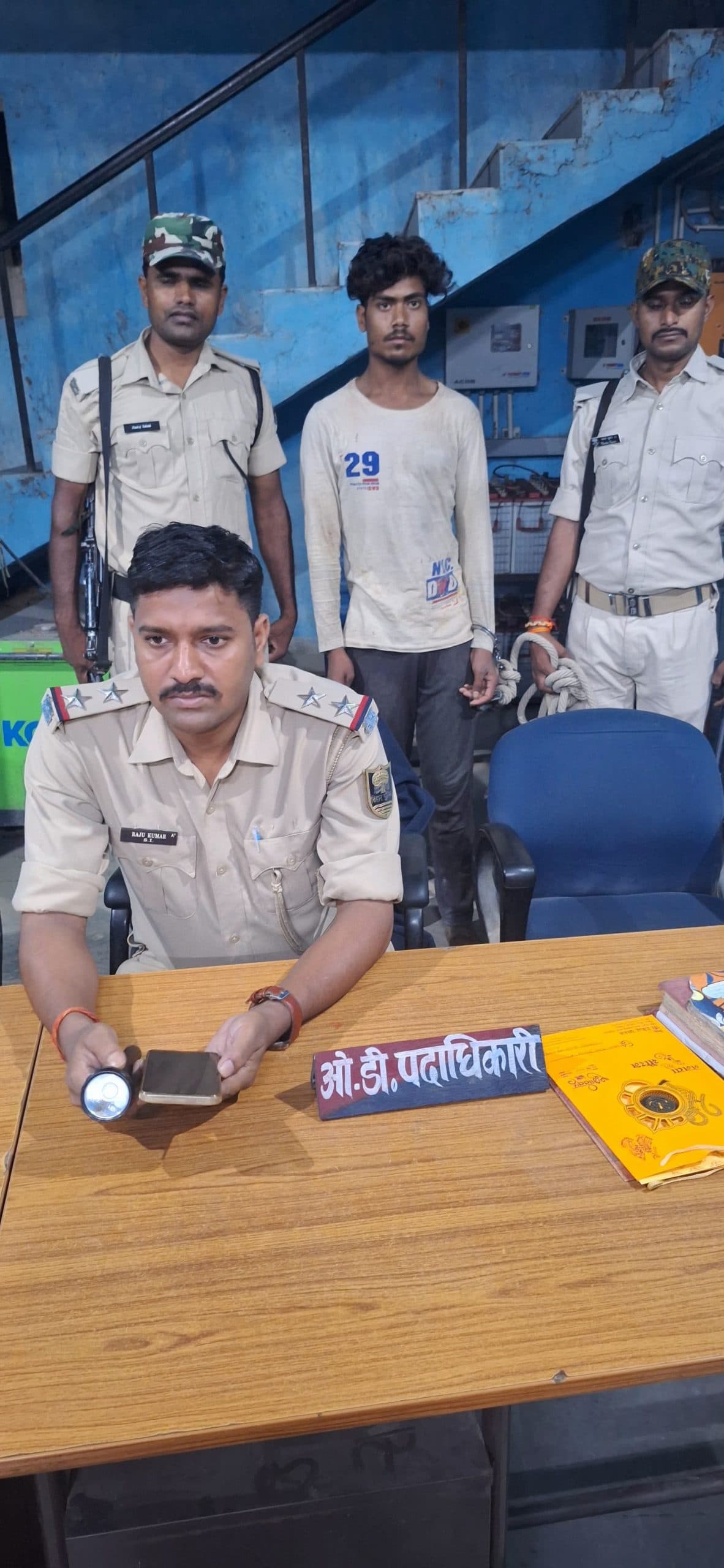 दुष्कर्म के मामले में आरोपित गिरफ्तार