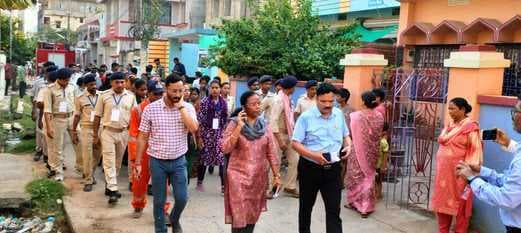 मॉक ड्रिल को लेकर उत्साहित दिखे लोग