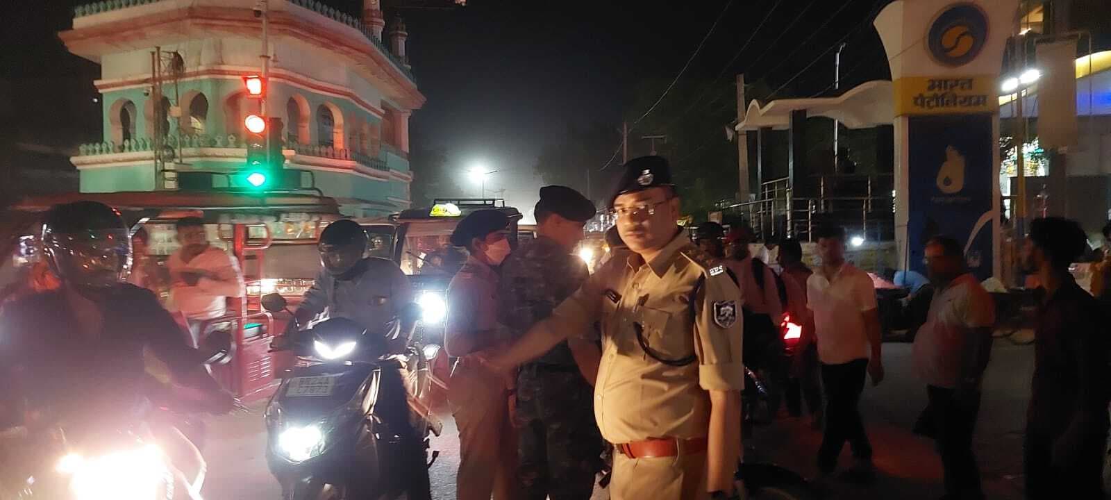 अपराध नियंत्रण को लेकर चलाया गया सघन जांच अभियान