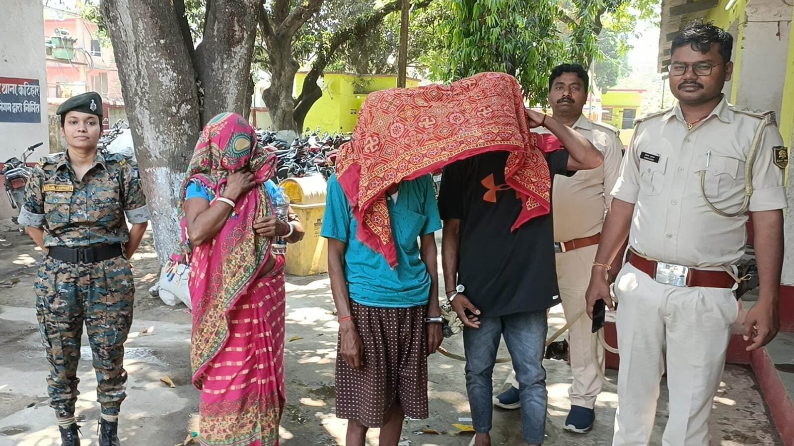 नवविवाहिता की हत्या का आरोप, पति, सास, ससुर गिरफ्तार