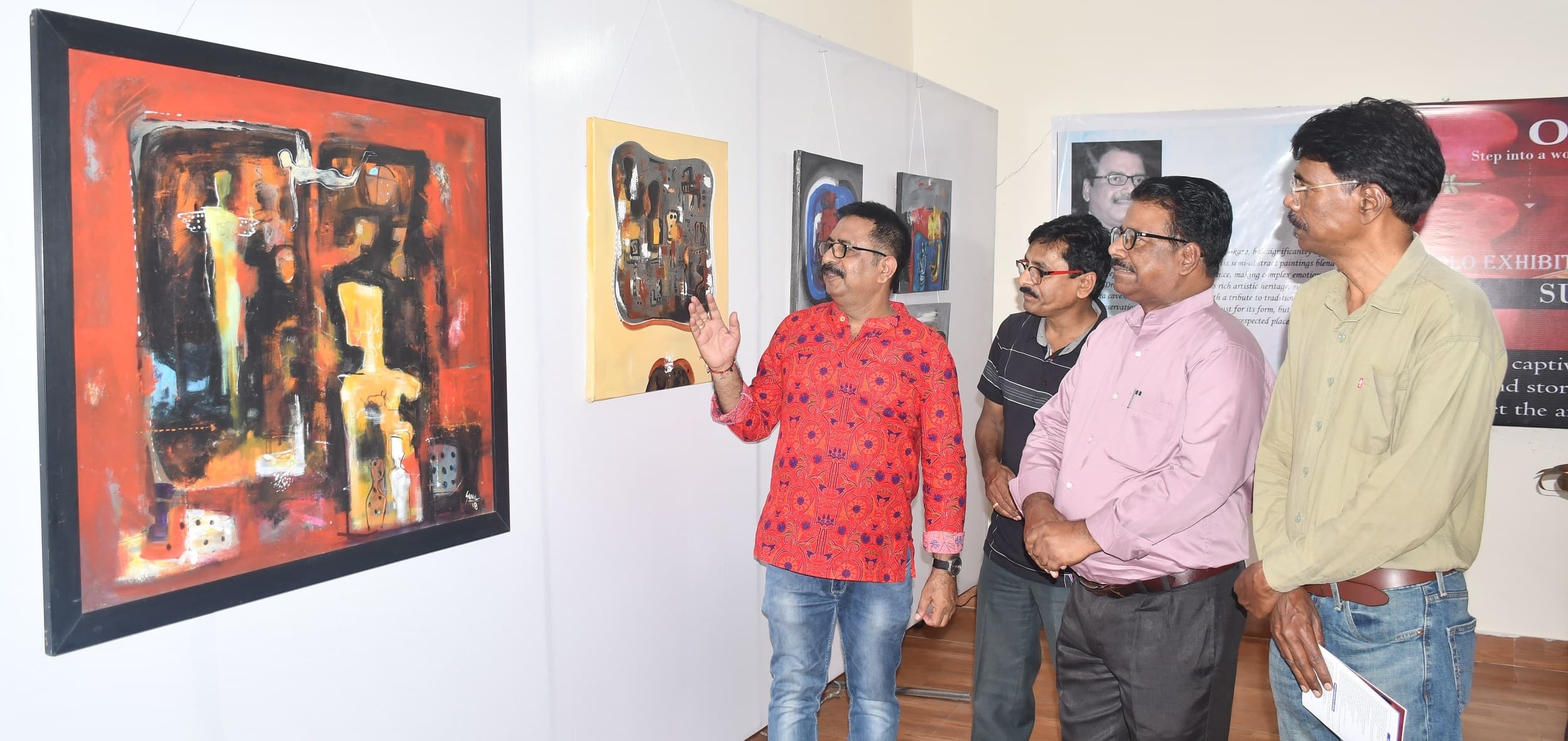 Bokaro News : बोकारो संगीत कला अकादमी में दो दिवसीय एकल चित्र प्रदर्शनी शुरू