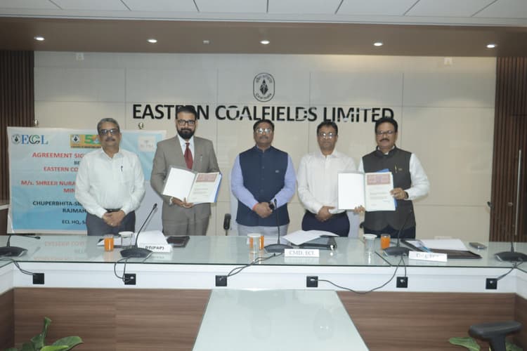 कोयला उत्पादन को लेकर इसीएल व एमडीओ शिमलोंग में बनी सहमति
