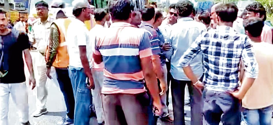 खंडघोष : ऑटो रिक्शा से टक्कर में साइकिल चालक की हो गयी मौत