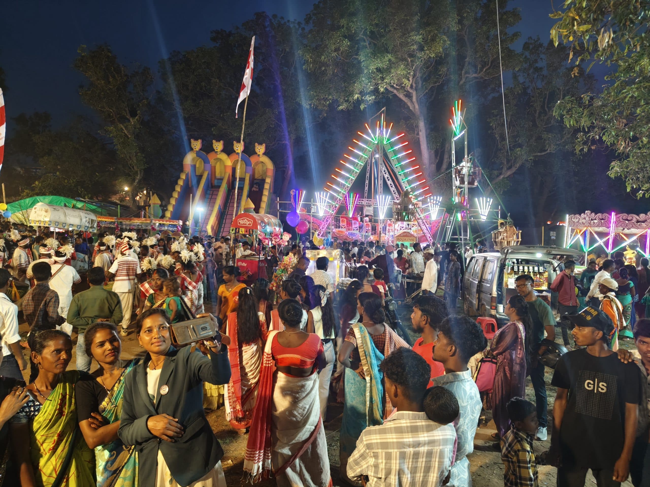 जतरा में दिखी आदिवासी संस्कृति की झलक