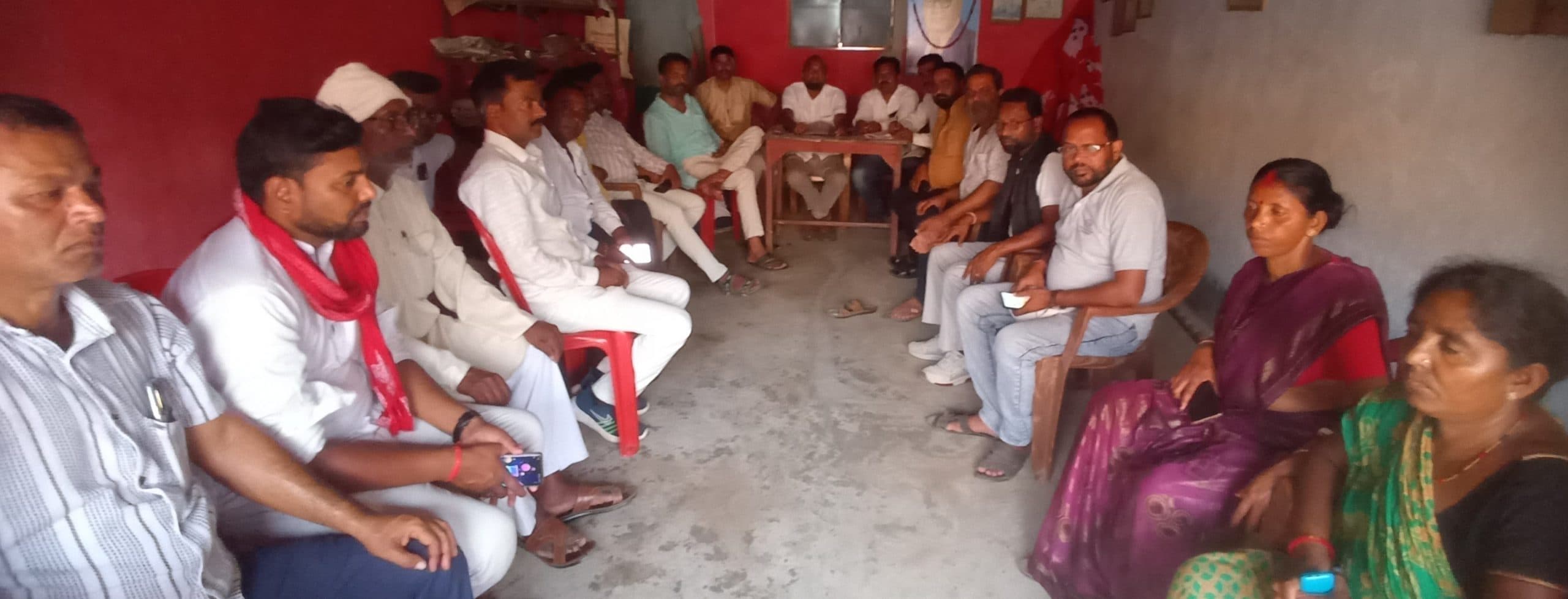 इंसाफ मार्च व जनाक्रोश रैली की तैयारी को ले माले की बैठक