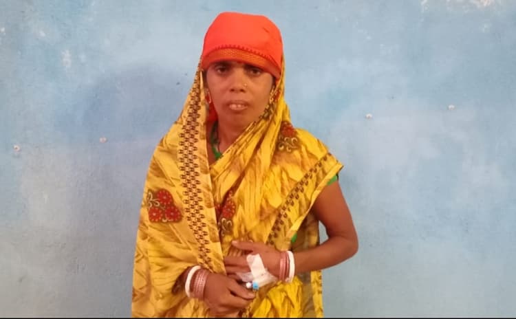 जमीन विवाद में महिला के साथ मारपीट, जख्मी